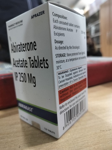 Abirakast 250mg - Abiraterone Acetate Tablets