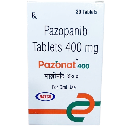 Pazopanib 400 Mg Tablet